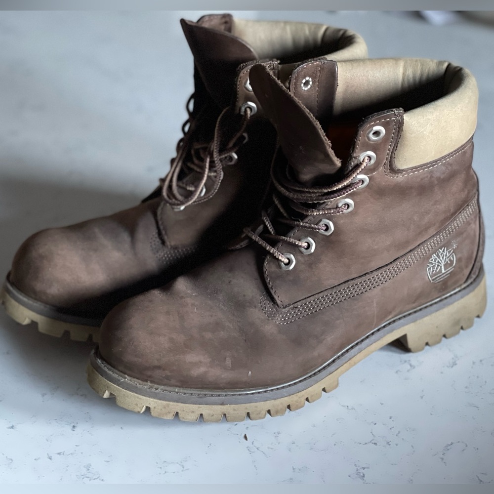 Timberland Boots 9.5 Brown